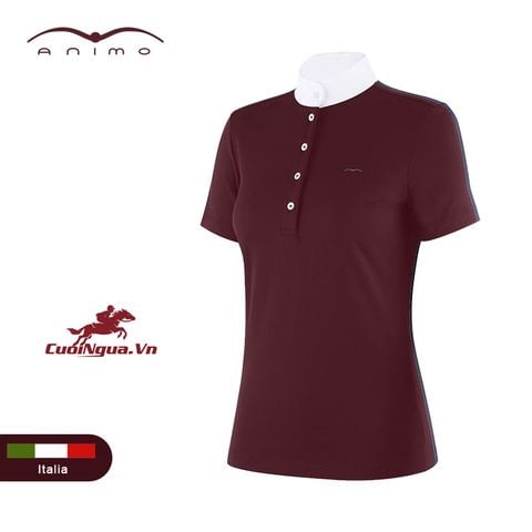 Áo Thun Cưỡi Ngựa Nữ Cộc Tay - AN221 - Màu Nâu