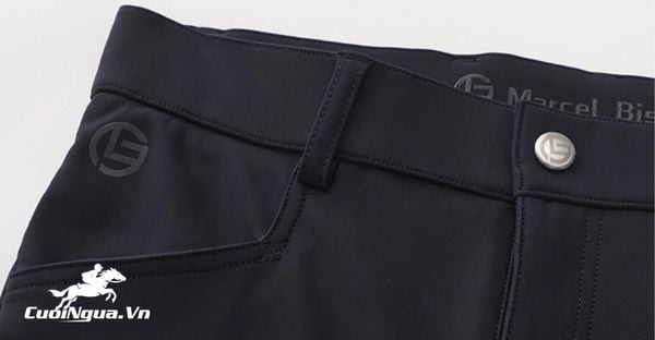 Quần Cưỡi Ngựa Nam Nữ Màu Đen Hillman