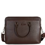  Cặp Da Bò Hạt Italy Handmade Công Sở & Doanh Nhân Phong Cách Sang Trọng TUDA SBM423 