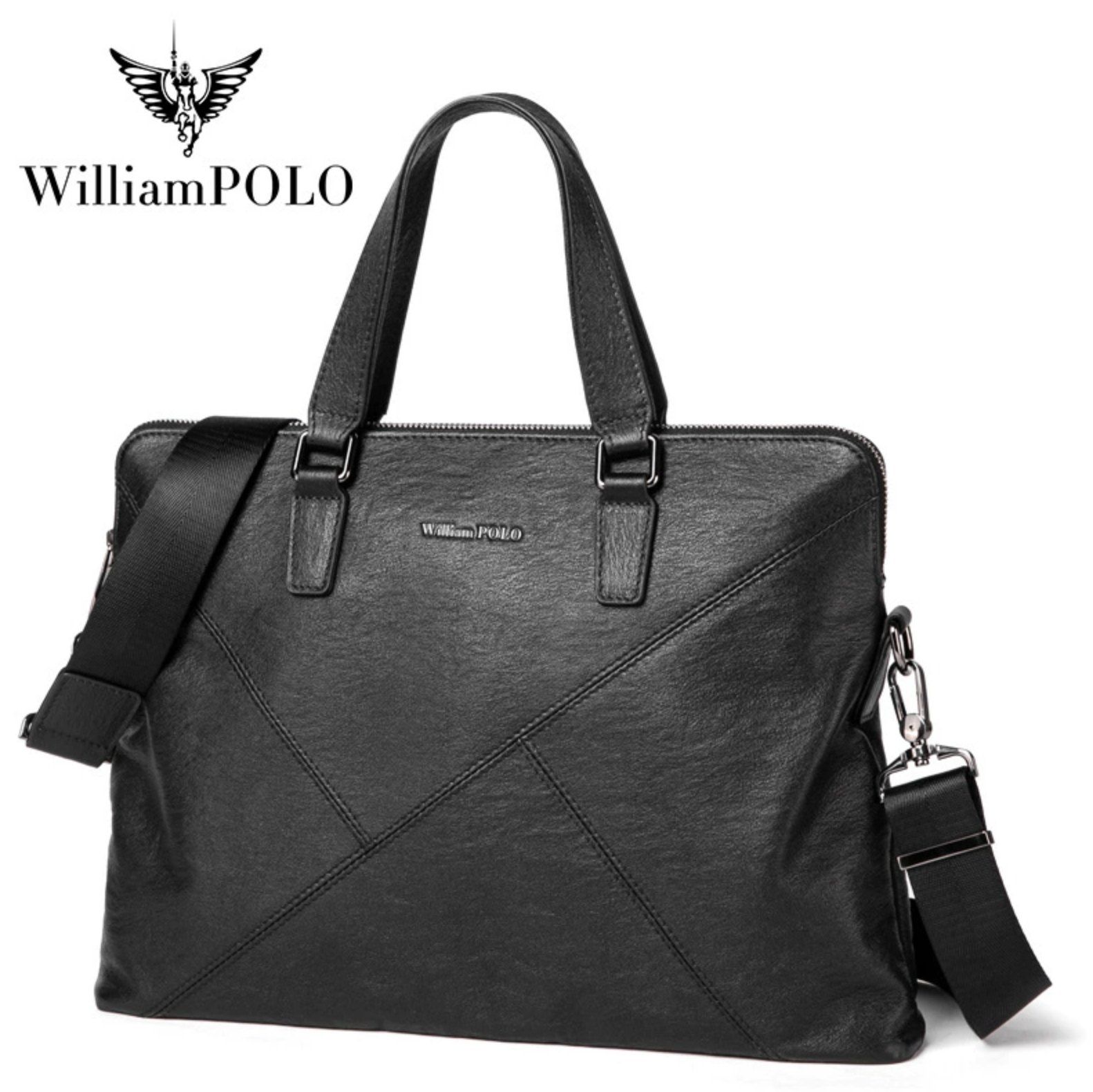  Cặp Da Công Sở Doanh Nhân Cao Cấp Da Bò Thật WP SBM424 