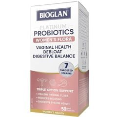 Viên Uống Bổ Sung Lợi Khuẩn Bioglan Platinum Probiotics Women's Flora Lọ 50 Viên