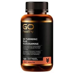Viên Uống Hỗ Trợ Xương Khớp Go Healthy Turmeric Plus Glucosamine Lọ 120 Viên