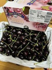 Cherry Tasmanian Wandin Valley Farms Size 30-32 Hộp 2kg