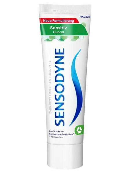 Kem Đánh Răng Sensodyne Sensitiv Fluorid Của Đức Tuýp 75ml