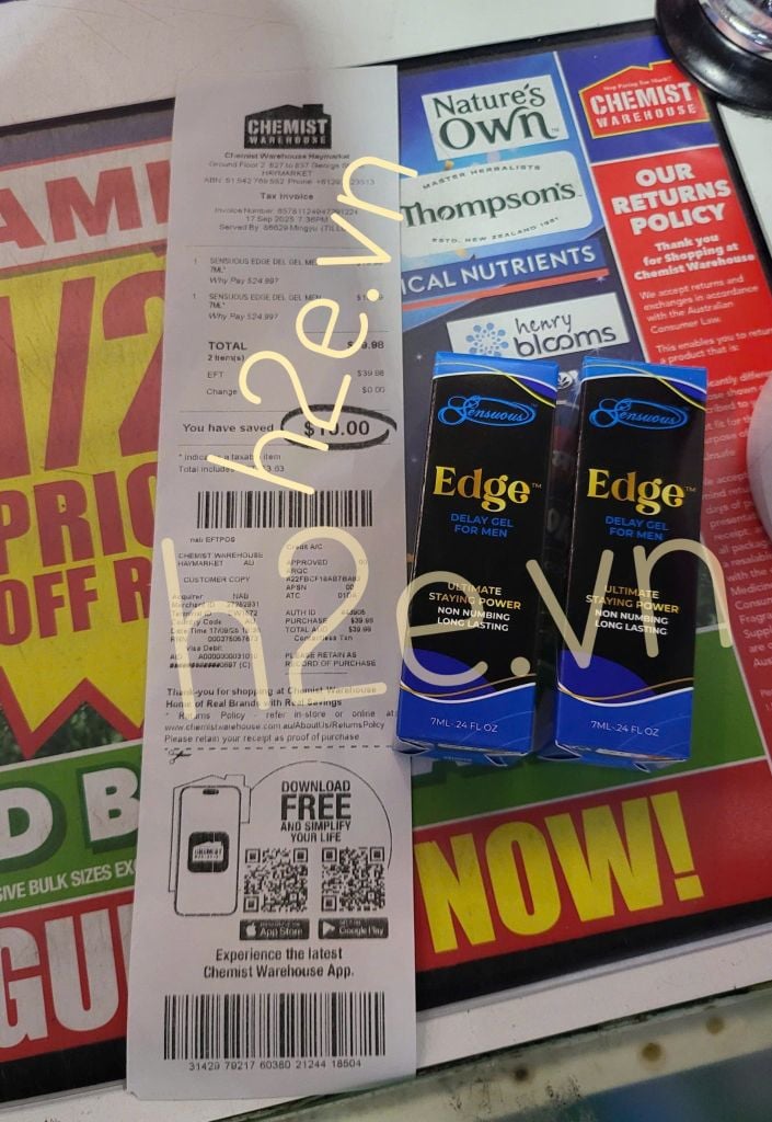 Edge Gel Giữ Cương Cứng Tuýp 7ml