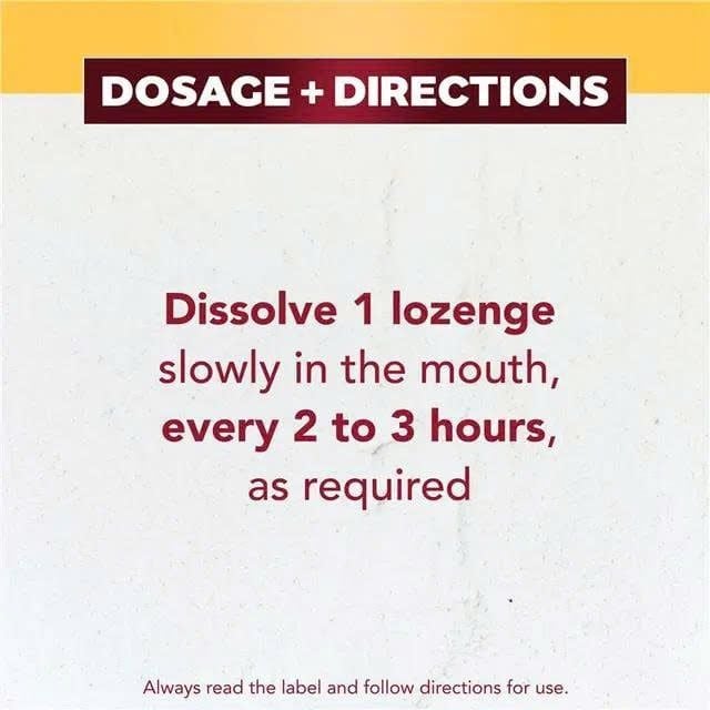 Viên Ngậm Giảm Đau Họng Betadine Anaesthetic Lozenges Hộp 16 Viên