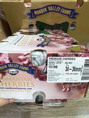 Cherry Tasmanian Wandin Valley Farms Size 34-36 Hộp 2kg