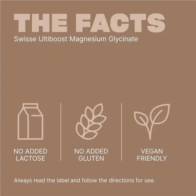 Viên Uống Bổ Sung Magie Hữu Cơ Swisse Ultiboost Magnesium Glycinate Lọ 60 Viên