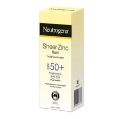 Kem Chống Nắng Neutrogena Sheer Zinc Face Fluid SPF50+ 50ml