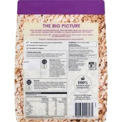 Yến mạch nguyên cám Organic Macro Úc - 500g