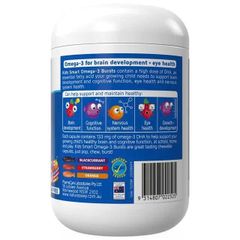 Viên Nhai Dầu Cá Nature's Way Kids Smart Omega3 Fish Oil Trio Lọ 180 Viên