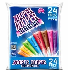 Kem Trái Cây Zooper Dooper Của Úc Túi 24 Gói Mix Vị
