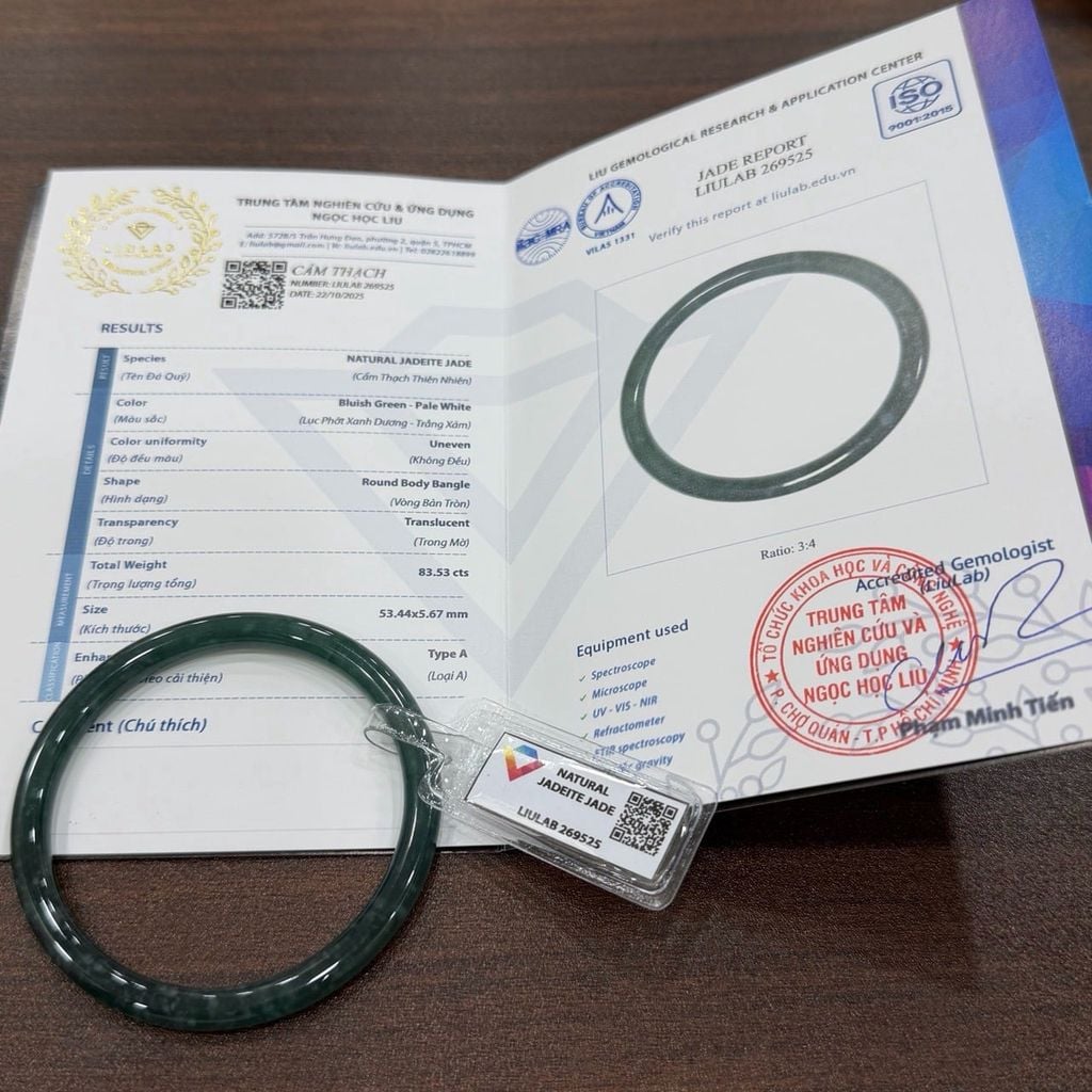 BGS003 Vòng Đá Lam Ngọc