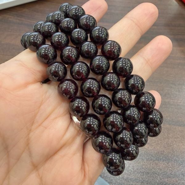  S001 Vòng đá Garnet Ngọc hồng lựu 