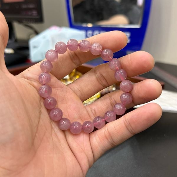  S101 VÒNG THẠCH ANH HỒNG ĐẬM 