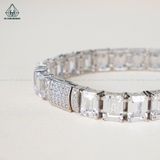  B862 5*7mm Lắc tay Emerald CZ 