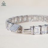  B862 5*7mm Lắc tay Emerald CZ 