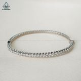  B032 2mm Vòng tay full đá cz 