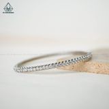  B032 2mm Vòng tay full đá cz 