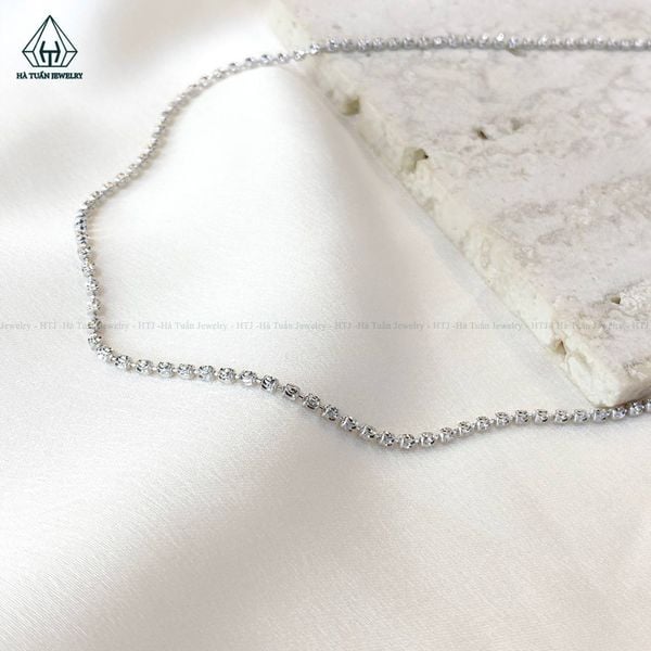  NCX096 Dây chuyền bi trụ móc máy 2mm 