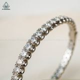  B032 4mm Vòng tay full đá cz 