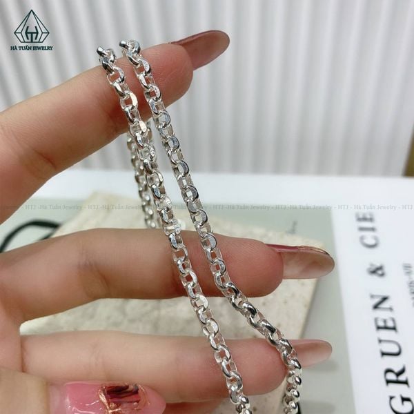  NB011 Dây chuyền mắt xích tròn nhỏ 