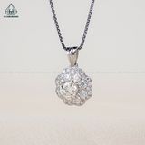  PX163 FULL MOIS 5.4mm Mặt dây hoa (không mã cạnh) 