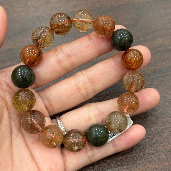  S097 VÒNG THẠCH ANH TÓC TAM TÀI 