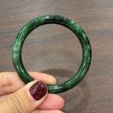  BGS002 Vòng Đá Cẩm Thạch Xanh Lý 