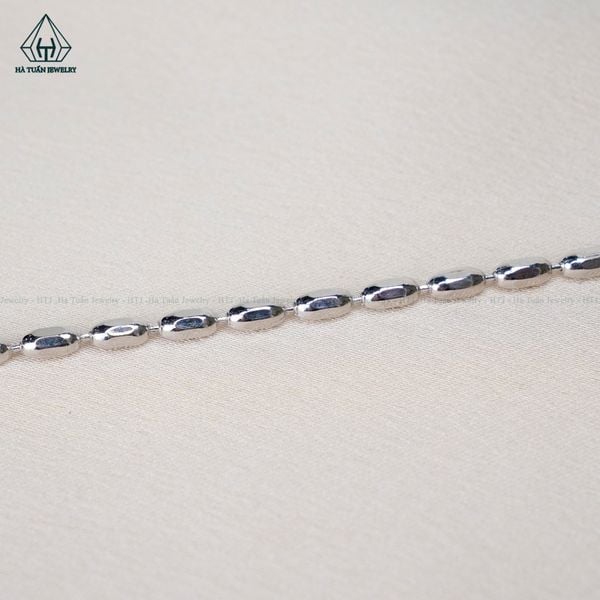  NC184 1.8mm Dây chuyền bi cà na trơn 