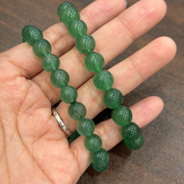  S018 VÒNG ĐÁ THẠCH ANH DÂU TÂY XANH 