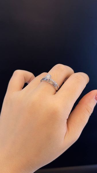  RX672 5mm Nhẫn nữ phối kim tiền 