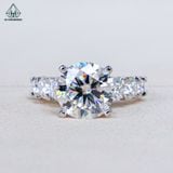  RX657 FULL MOIS 10mm Nhẫn nữ 