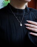  N618 Dây mặt liền chủ MOIS trắng 6.5mm (không mã cạnh) 