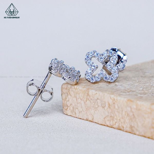  E140 Bông tai VAN đá 