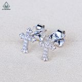  E141 Bông tai thánh giá 