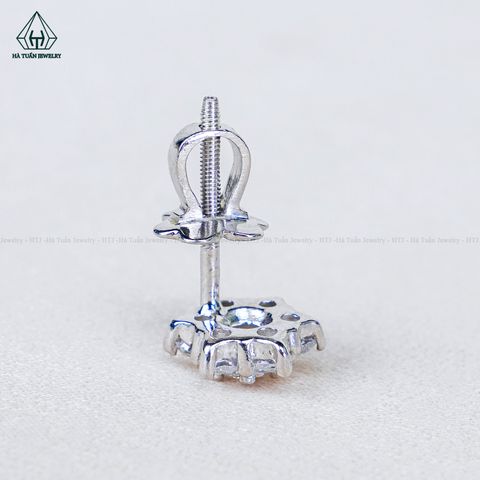 E156 Bông tai 6 cánh nhọn