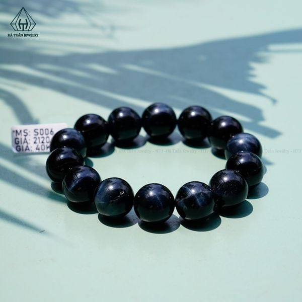  S006 VÒNG ĐÁ MẮT CHIM ƯNG XANH 