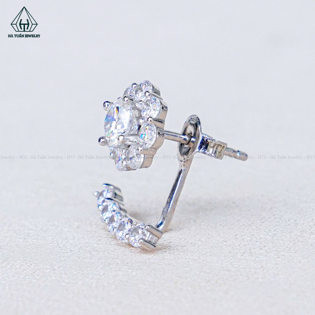 EX602 4.5mm Bông tai chuôi đẩy