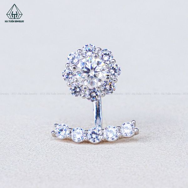  EX602 4.5mm Bông tai chuôi đẩy 