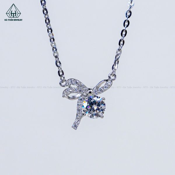  N726 Dây mặt liền nơ đá 