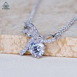  N726 Dây mặt liền nơ đá 