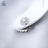  EX602 4.5mm Bông tai chuôi đẩy 