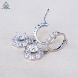  EX603 6mm Bông khoen đá 