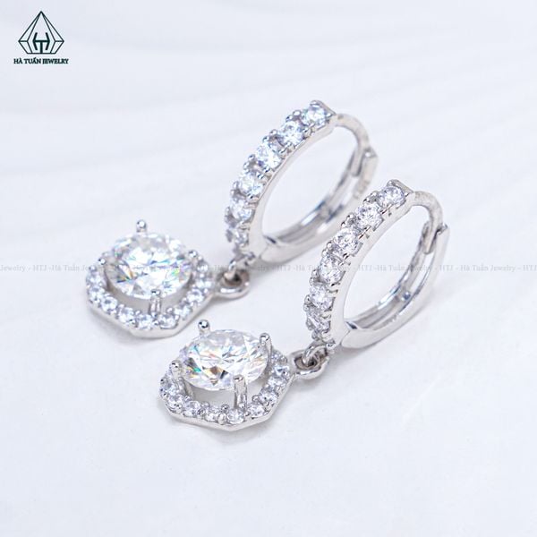  EX604 6mm Bông tai khoen 