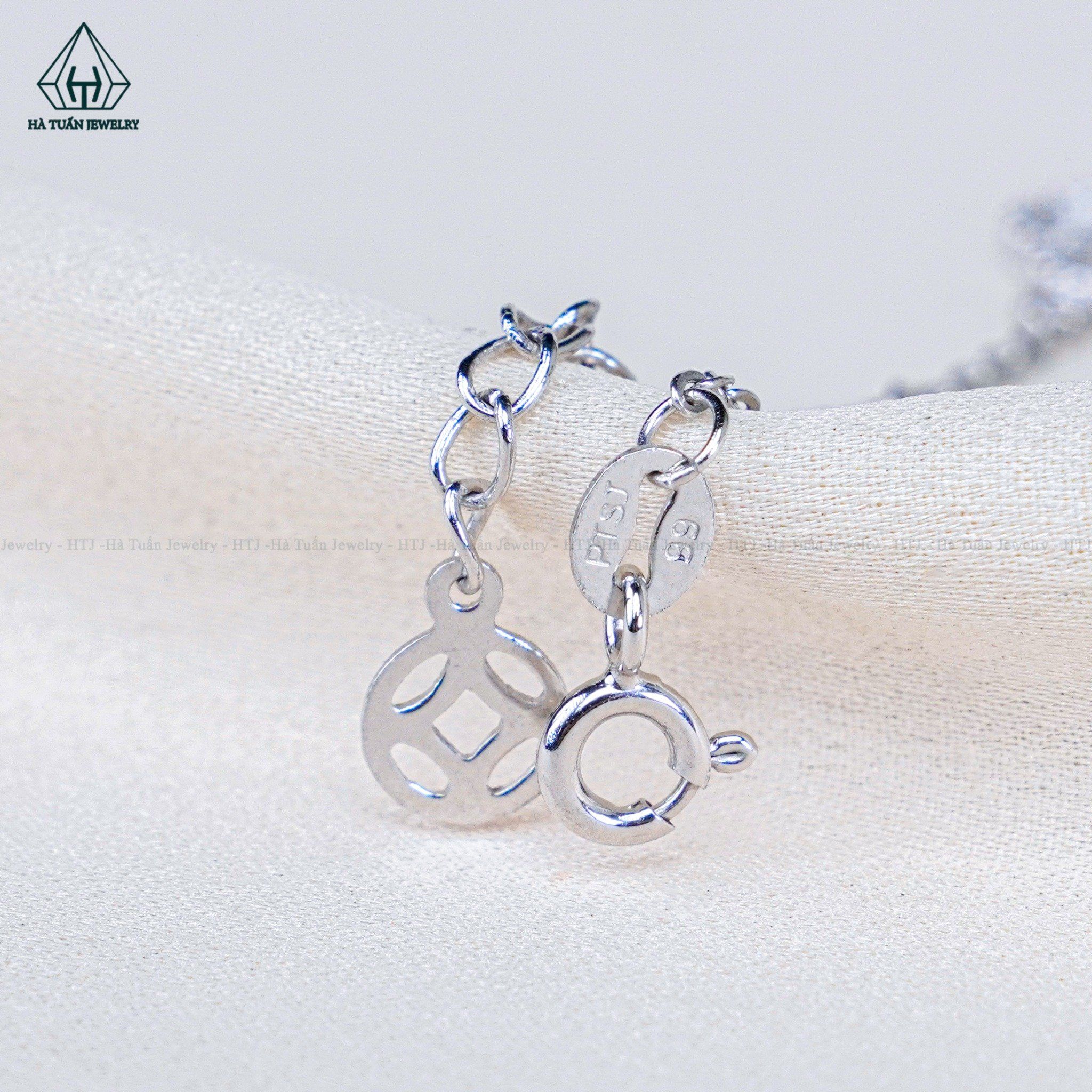  B031 Lắc tay cỏ 4 lá móc máy 