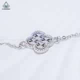  B031 Lắc tay cỏ 4 lá móc máy 