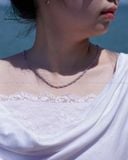  NCX038 4mm Dây chuyền vuông xoắn móc máy 