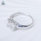 RX568 FULL MOIS Nhẫn nữ Emerald 7*9mm 