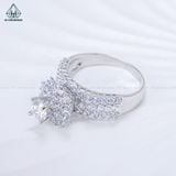  RX567 5mm Nhẫn nữ đài hoa 